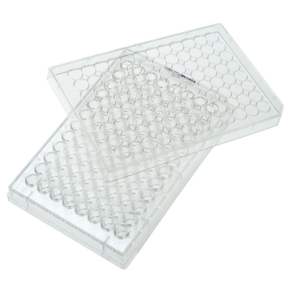 Picture of CultureStar 96 Well Tissue Culture Plate, Round Bottom with Lid, Individual, Sterile - 2x50